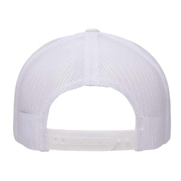 Flexfit av Yupoong 5 Panel Retro Trucker Cap One Size Vit White One Size