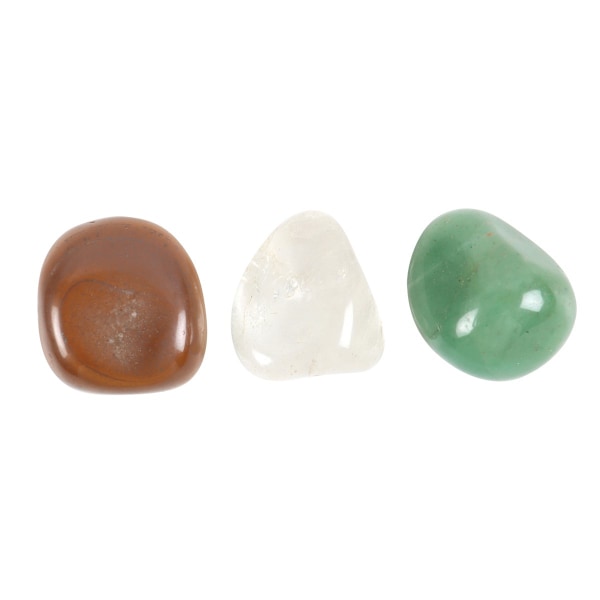 Something Different Wealth & Abundance Healing Tumbled Stone (P Clear/Green/Brown One Size
