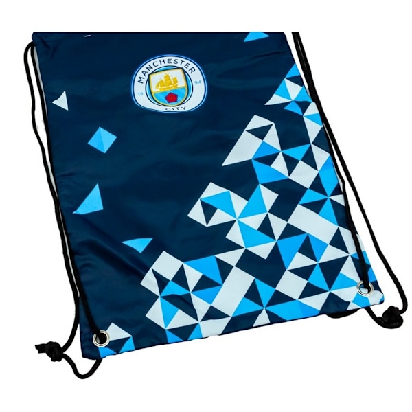 Manchester City FC Particle dragsnöre väska One Size Blå/Vit/ Blue/White/Yellow One Size