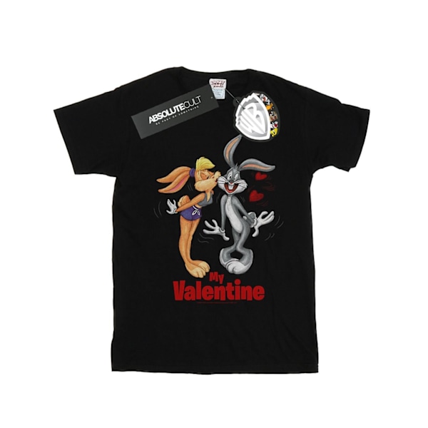 Looney Tunes Herr Bugs Bunny och Lola Alla hjärtans dag T-shirt 3 Black 3XL