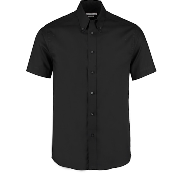 Kustom Kit Premium Oxford skräddarsydd skjorta 18in svart Black 18in