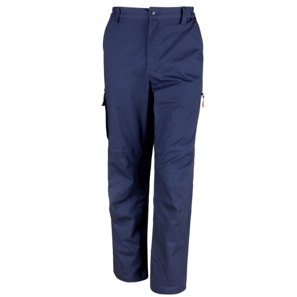 WORK-GUARD by Result Unisex Adult Sabre Stretch Work Trousers X Navy XL L