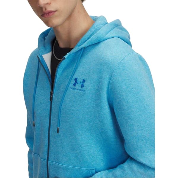 Under Armour Herr Icon Full Zip Hoodie S Blå Blue S