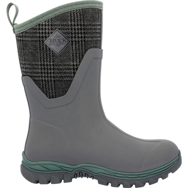 Muck Boots Dam/Dam Arctic II Plaid Sport Mid Boots 4 UK G Grey/Black 4 UK