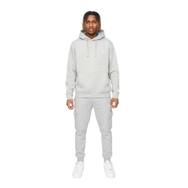 SikSilk Herr Logo Cargo Joggingbyxor L Gråmelerad Grey Marl L