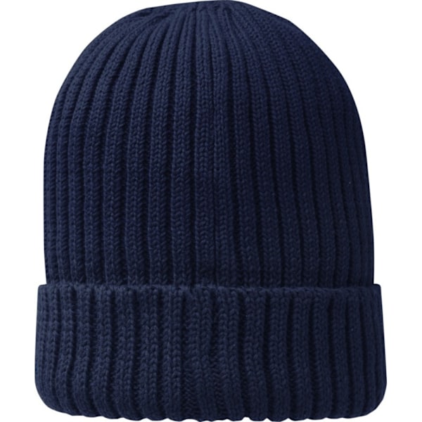 Elevate Unisex Vuxen Ives Ekologisk Bomulls Mössa One Size Marinblå Navy One Size
