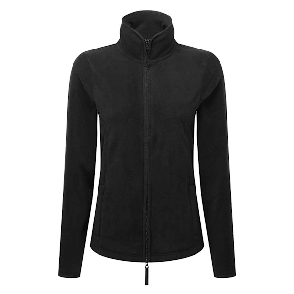 Premier Dam/Dam Artisan Kontrast Trim Fleecejacka S Svart/Svart Black/Black S