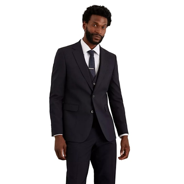 Burton Essential Slim Suit Jacket 38R Navy för män Navy 38R