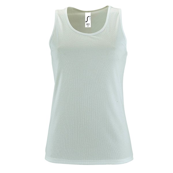 SOLS Dam/Kvinnigt Sportigt Prestanda Sleeveless Tank Top S Vit White S