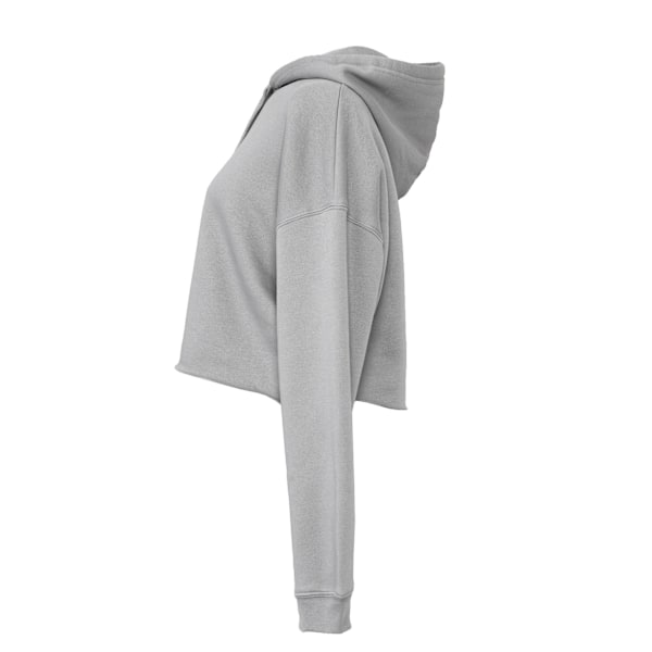 Bella + Canvas Dam/Damer Fleece Crop Hoodie S Storm Grey Storm Grey S