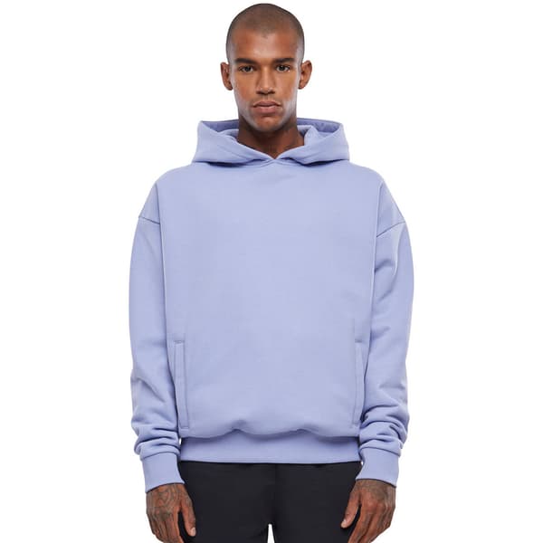 Bygg ditt varumärke Herr Oversized Hoodie M Viola Blå Viola Blue M