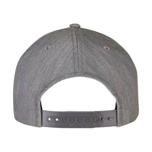 Flexfit Unisex Adult 110 Contrast Melange Cap One Size Dark Gre Dark Grey/Black One Size