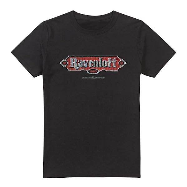 Dungeons & Dragons Herr Ravenloft Retro T-shirt 4XL Svart Black 4XL