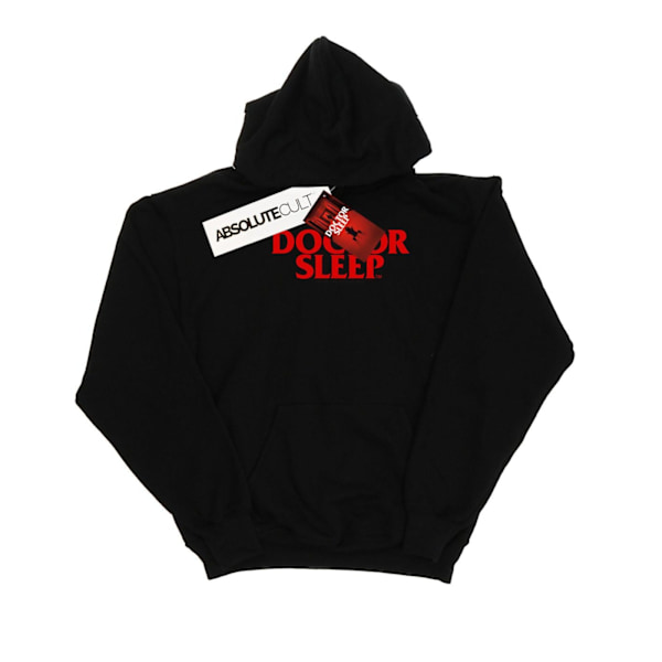 Doctor Sleep Dam/Kvinnor Text Logo Hoodie M Svart Black M