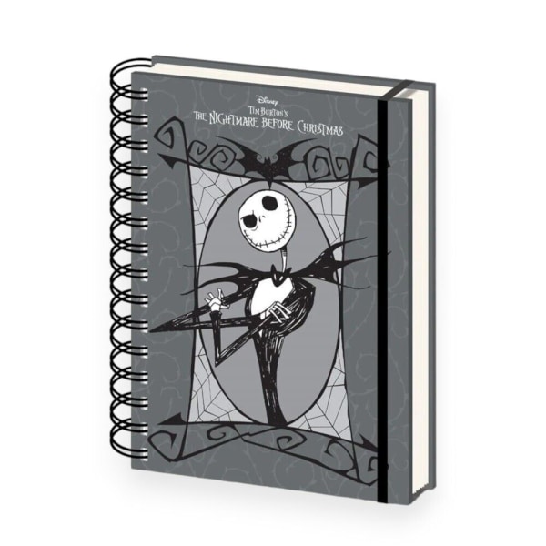 The Nightmare Before Christmas Spooky A5 Notebook One Size Grå Grey/Black/White One Size