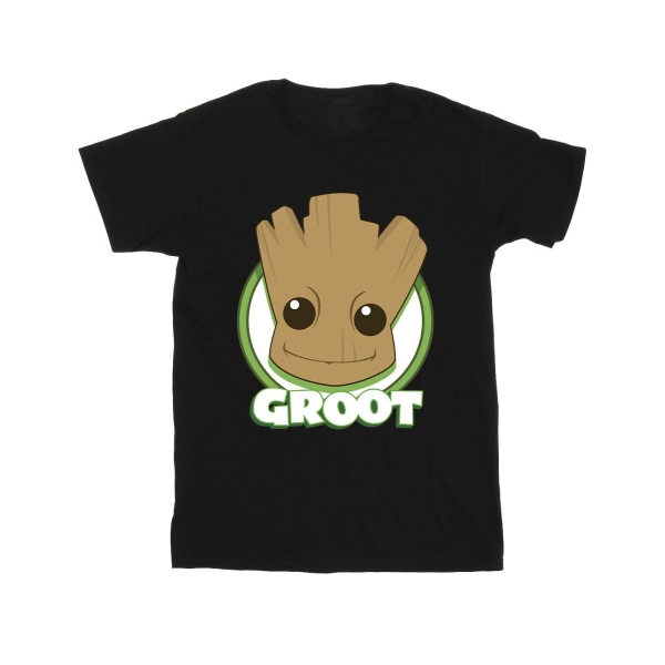 Guardians Of The Galaxy Boys Groot Badge T-Shirt 12-13 år Bl Black 12-13 Years