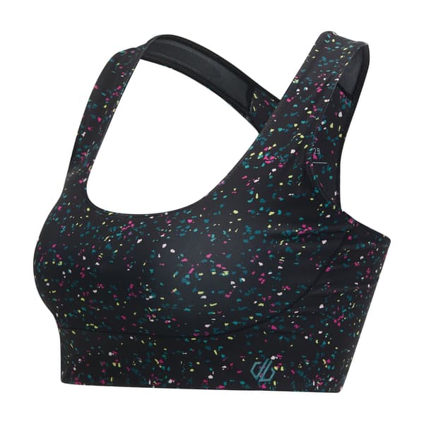 Dare 2B Dam/Kvinnor Influential Speckle Sport-BH M Svart Black M