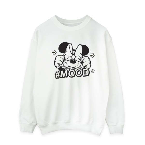 Disney Herr Minnie Mouse Mood Sweatshirt M Vit White M