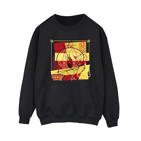 Looney Tunes Dam/Damer Tweeday Rabbit Nyår Sweatshirt X Black XXL