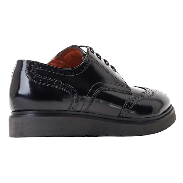 Base London Joe Läder Brogues Herr 10 UK Svart Black 10 UK