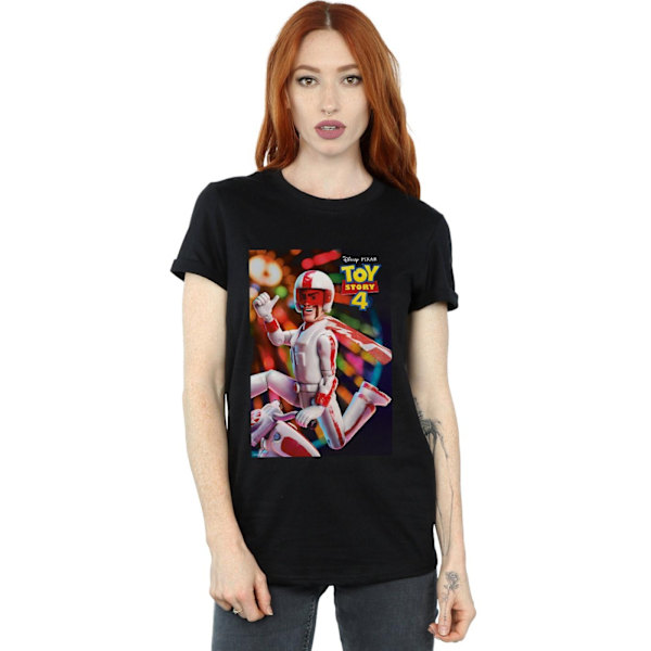 Disney Dam/Kvinnor Toy Story 4 Duke Caboom Poster Bomull Pojkvän T-shirt Black 5XL