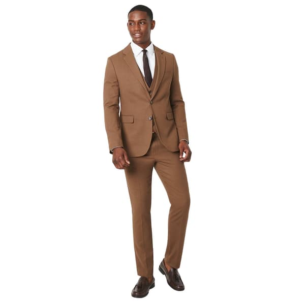 Burton Herr Plain Weave Slim Suit Jacket 44R Koppar Copper 44R