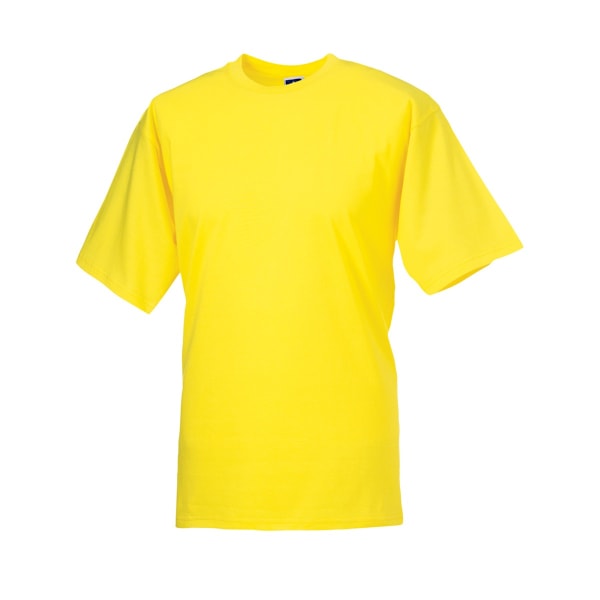 Jerzees Colours Classic T-shirt för män med korta ärmar, 2XL, gul Yellow 2XL