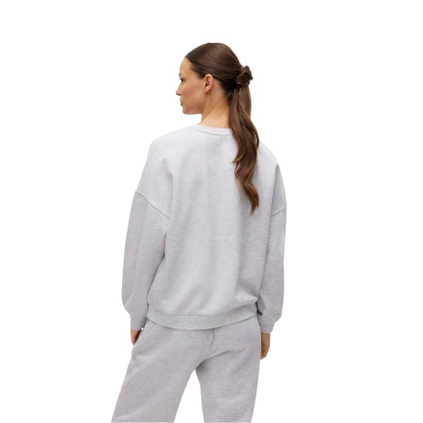 Vero Moda Dam/Dam Oversized Sweatshirt 8 UK Ljusgrå Me Light Grey Melange 8 UK