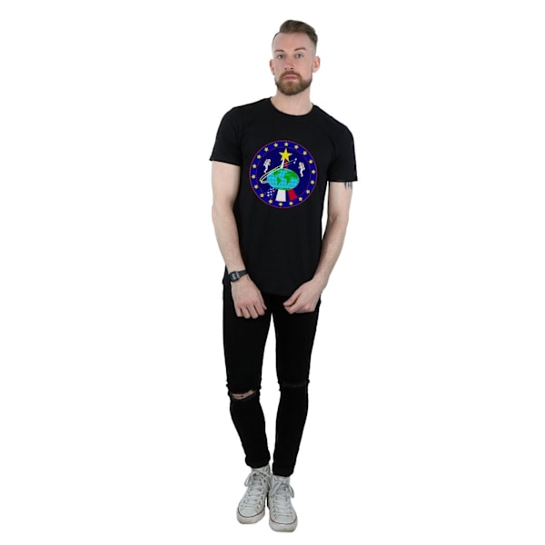 NASA Classic Globe Astronauts T-shirt L Svart Black L