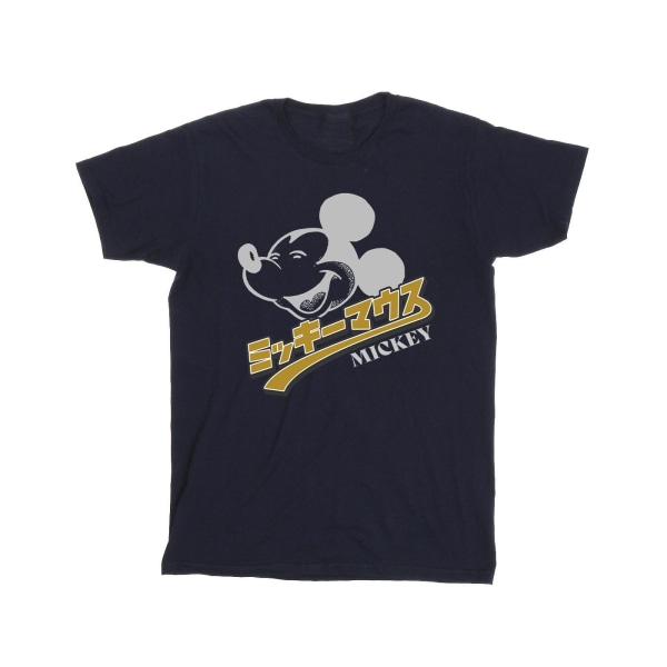 Disney Girls Musse Pigg T-shirt i japansk bomull 12-13 år N Navy Blue 12-13 Years