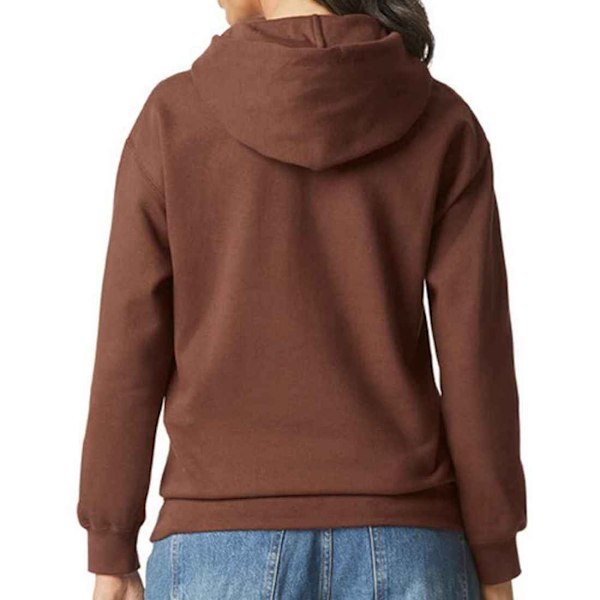 Gildan Unisex Softstyle Midweight Hoodie L Cocoa Cocoa L