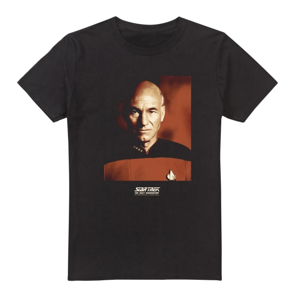 Star Trek Herr Picard Portrait T-Shirt L Svart Black L