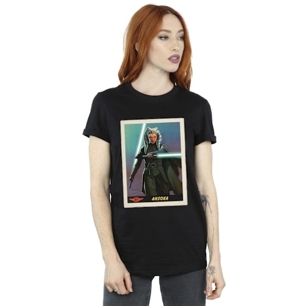Star Wars Dam/Damer The Mandalorian Ahsoka Bomull Boyfriend Black S