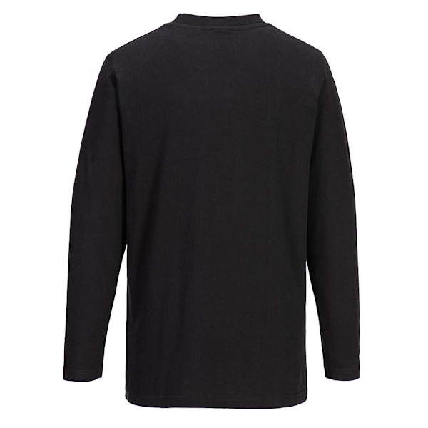 Portwest Herr Långärmad T-shirt L Svart Black L