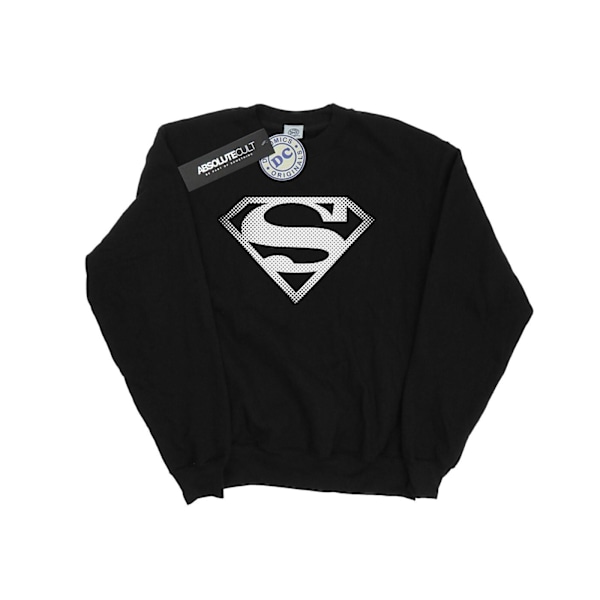 DC Comics Herr Superman Spot Logo Sweatshirt M Svart Black M