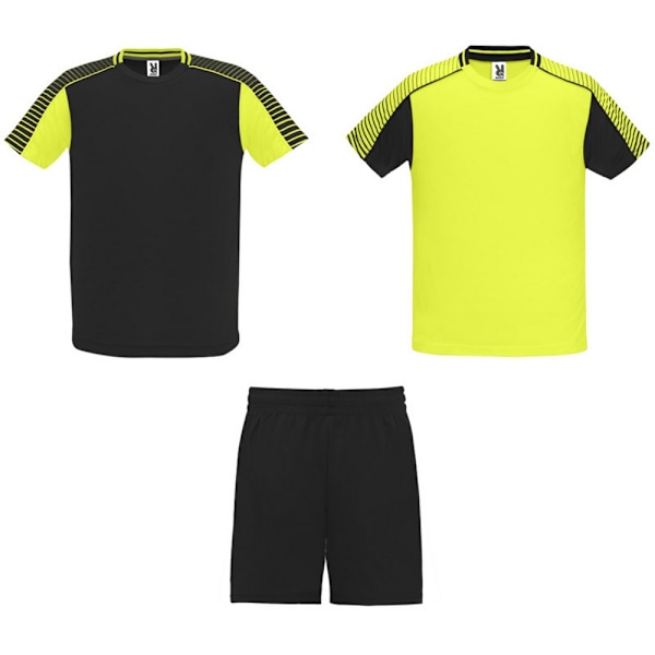 Roly Barn/Barn Juve Sportset 8 År Fluorgul/Solid Fluro Yellow/Solid Black 8 Years