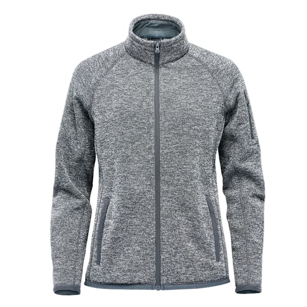 Stormtech Herr Avalante Pure Earth Full Zip Fleecejacka M Gra Granite Heather M