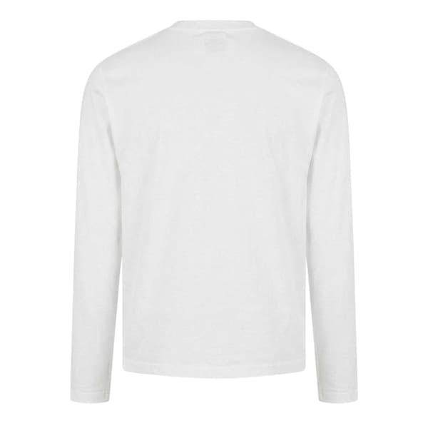 Off White Herr Logotyp Långärmad T-shirt L Vit White L