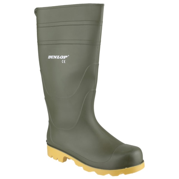 Dunlop Universal PVC Welly / Herr Wellington Stövlar 41 EUR Grön Green 41 EUR