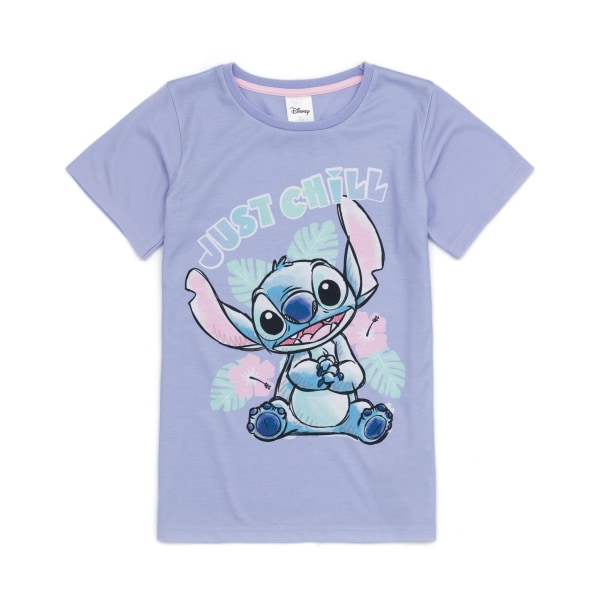 Lilo & Stitch Girls Just Chill Short Pyjamas Set (paket med 2) 11- Multicoloured 11-12 Years