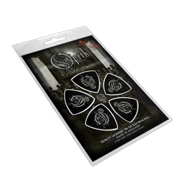 Opeth The Last Will And Testament Triangelplektrum (5-pack) Black/White One Size