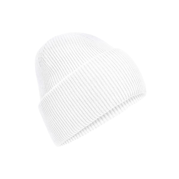 Beechfield Unisex Vuxen Klassisk Djup Manschett Mössa En Storlek Vit White One Size