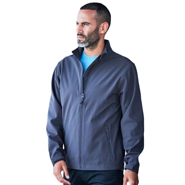 PRO RTX Herr Dubbellagers Softshelljacka 4XL Marinblå Navy 4XL