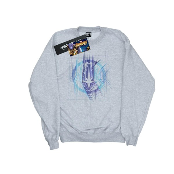 Marvel Boys Avengers Infinity War Guardian Lines Sweatshirt 7-8 Sports Grey 7-8 Years