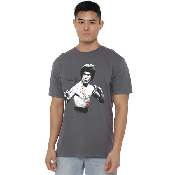 Bruce Lee Unisex Vuxen Final Confrontation T-Shirt S Kolgrå Charcoal S