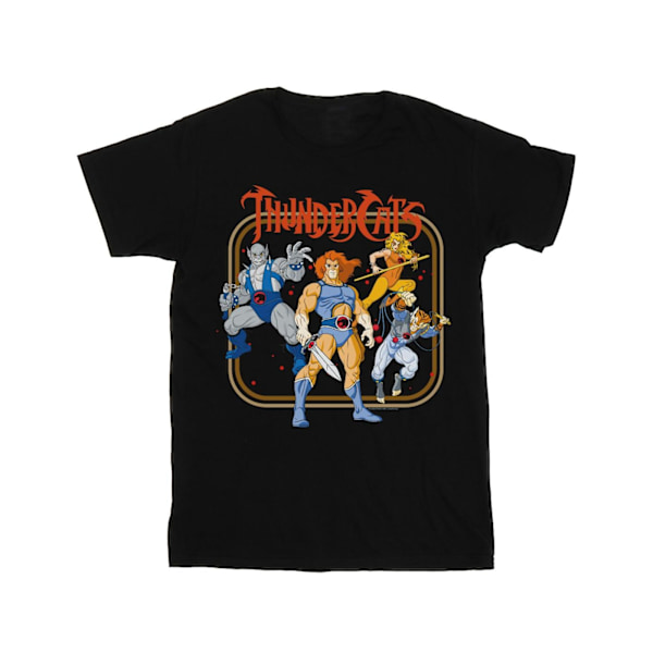 Thundercats Dam/Damer Gruppram Bomull Boyfriend T-shirt Black XXL