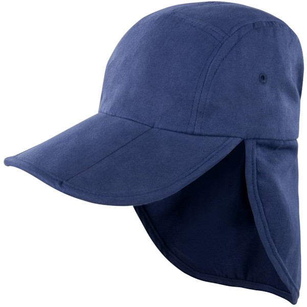 Result Unisex Huvudbonad Fällbar Legionärshatt / Kepsen En Storlek N Navy Blue One Size