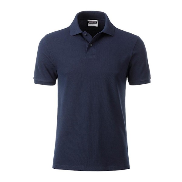 James and Nicholson Herr Basic Pikétröja L Marinblå Navy L