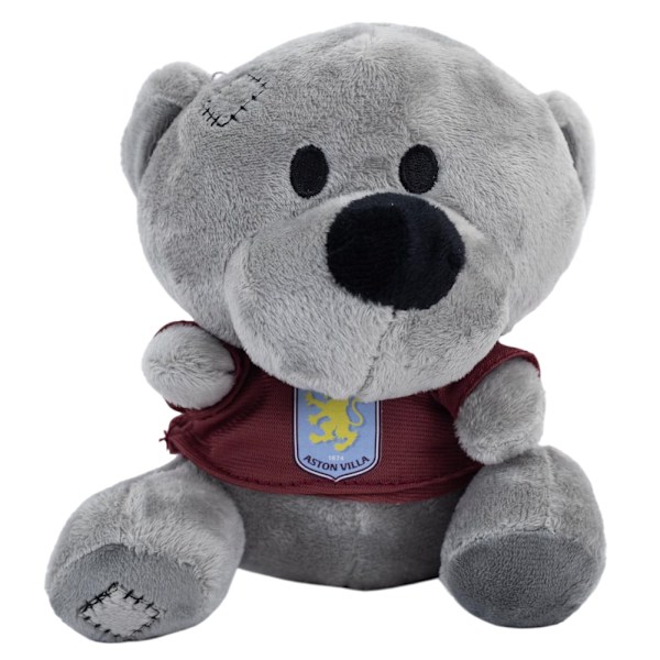 Aston Villa FC Timmy Bear Plyschleksak En Storlek Grå/Claret Grey/Claret One Size