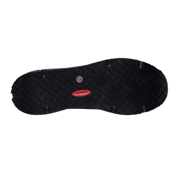 Skechers Herr Uno Doltin Stål Stålhätta Breda Skyddsskor Black 8 UK